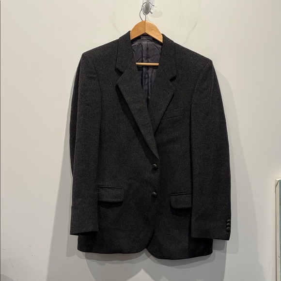 Other - Classic Men’s Charcoal Wool Blazer